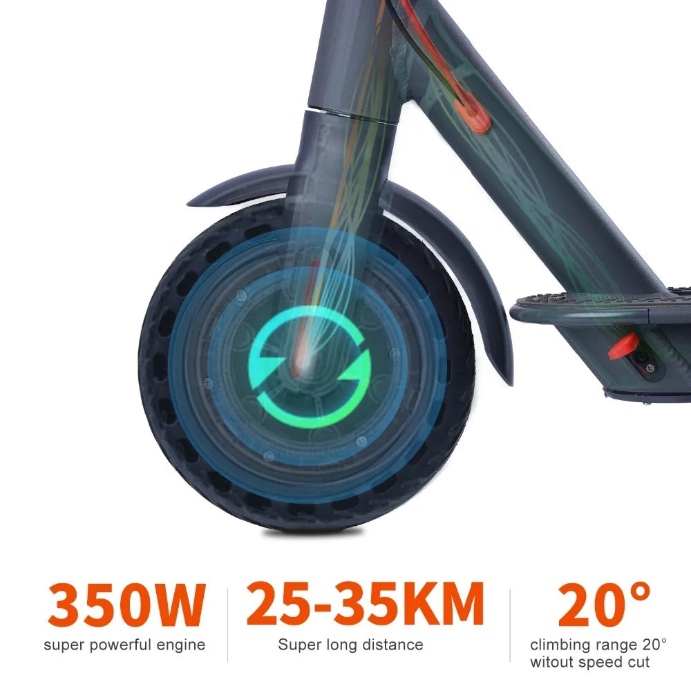 RU US EU UK Kr stock high-end adult electric scooter 8.5in 36V350W folding electric scooter ultra-light smart mobility bike M150 by Anti Spier