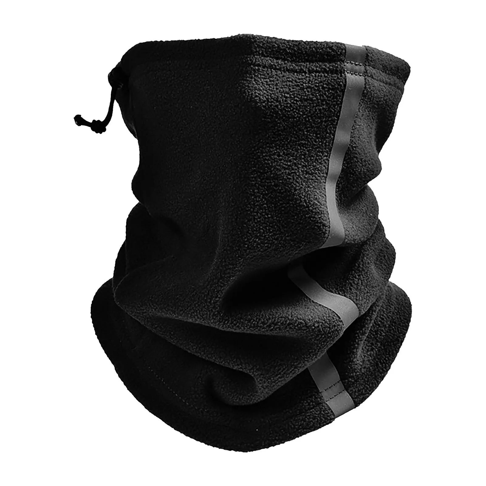 Winter Cycling Motorcycle Bandana Thermal Fleece Warm Buff Neck Scarf Face Cover Reflective Neck Tube Facemask Multi-Functional by Anti Spier