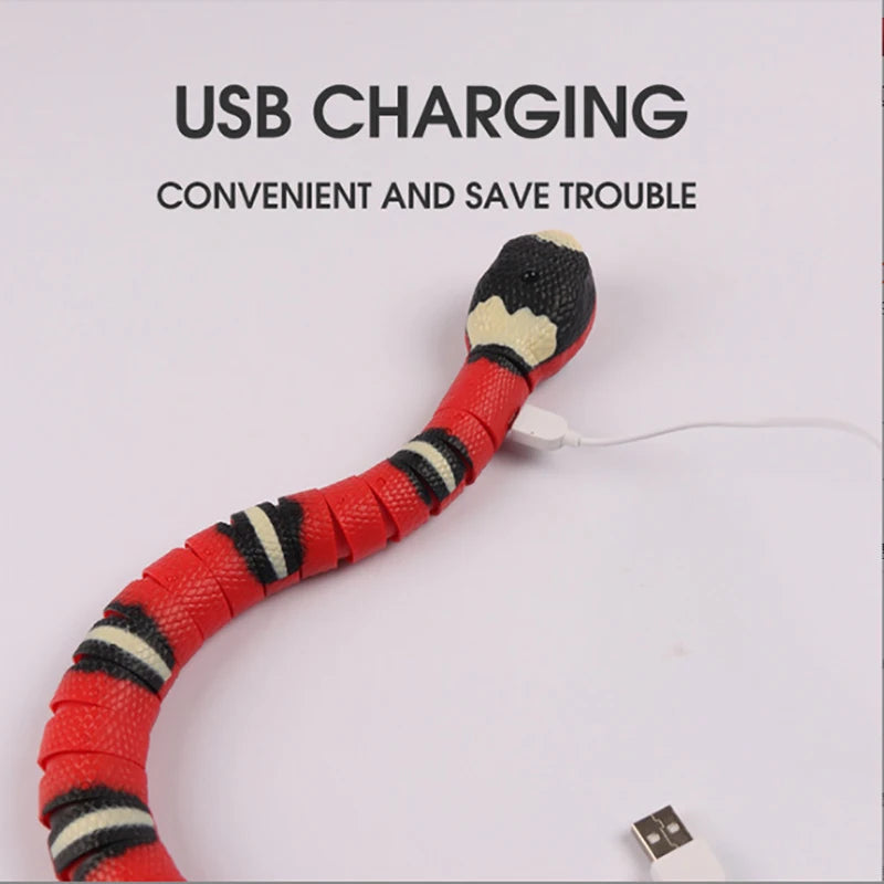 2023 Eletronic Smart Sensing Snake Automatic Cat Toys For Cats Dogs Pet Kitten Toys Pet Accessories by Anti Spier