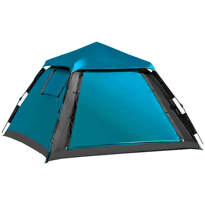 Outdoor Automatic Quick Open Tent Waterproof Camping Tent 3-4 Person Instant Setup Tent by Anti Spier