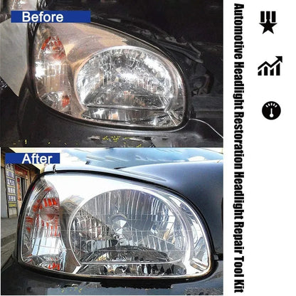 800ML Car Headlight Polishing Liquid Polymer Car Headlamp Renovation Restoration Cleaning Agent Auto Repair Products by Anti Spier