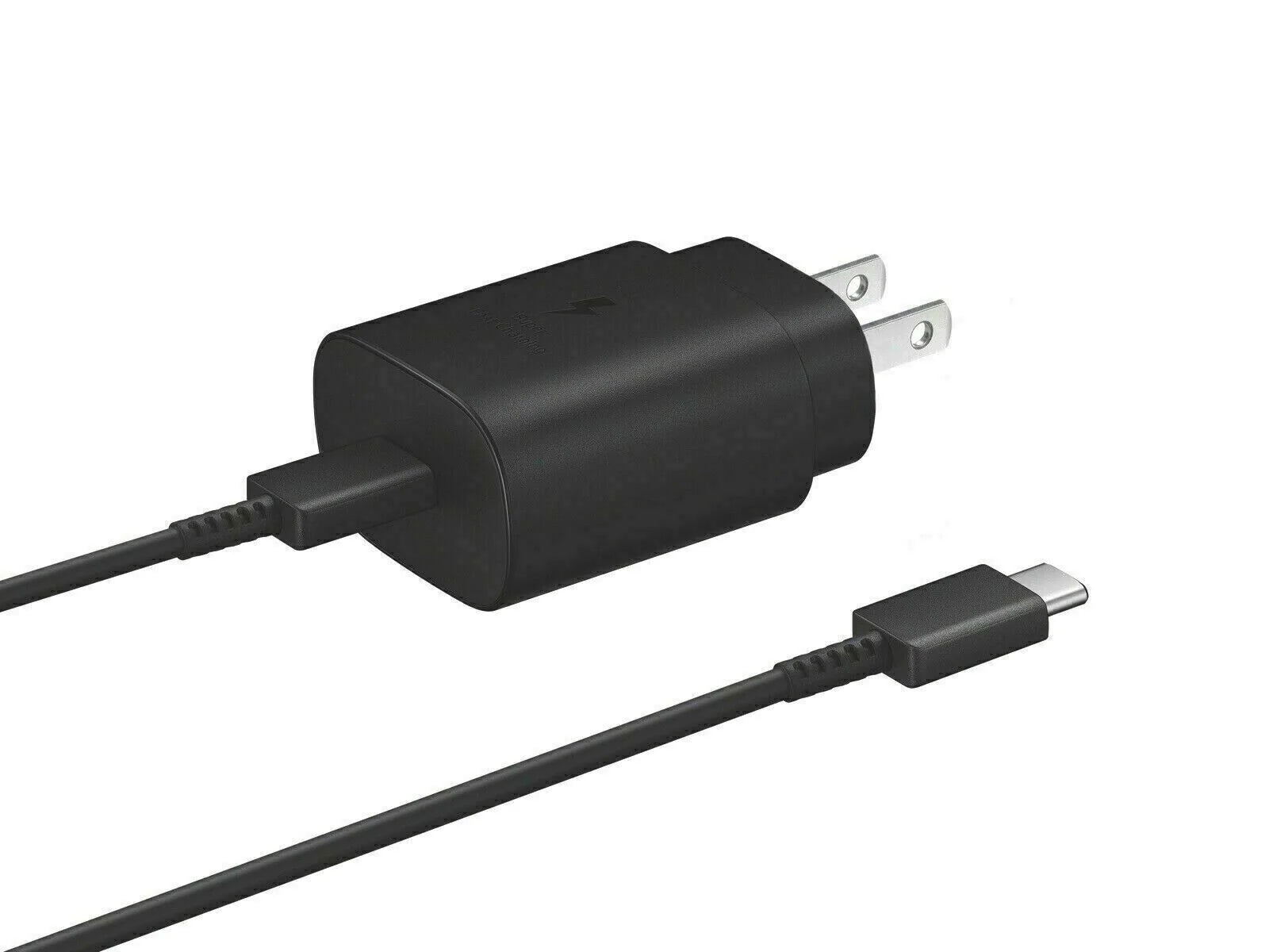 25w Super Fast Charger Type USB-C 10FT Cable For Samsung Galaxy S23 S22 S21 S20 by Anti Spier