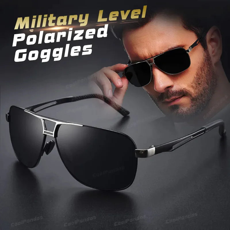 Mens Polarized Pilot Sunglasses Outdoor Driving UV400 Sun Glasses Sport Eyewear by Anti Spier