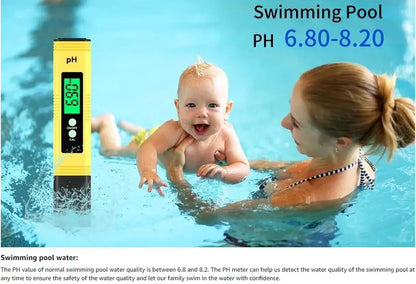 GOXAWEE PH Tester Pen for Precise Water Measurement by Anti Spier