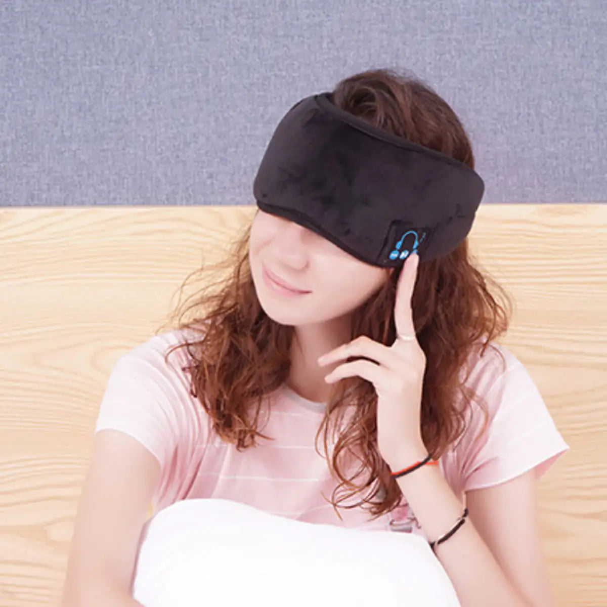 EZ Sleep Eye Blind Fold with Bluetooth Music by Anti Spier