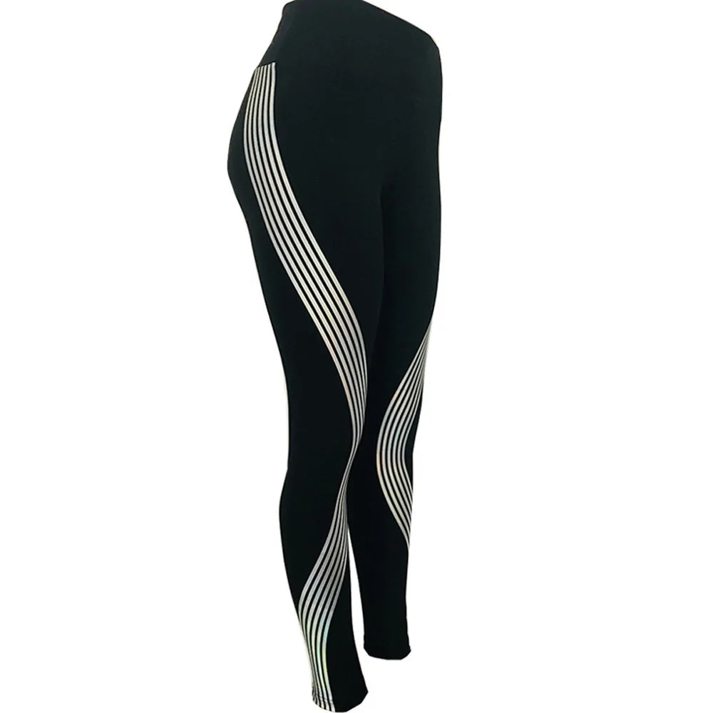 Rainbow Reflective Leggings For Women by Anti Spier