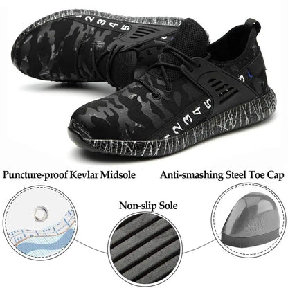 Men's Work Safety Shoes by Anti Spier