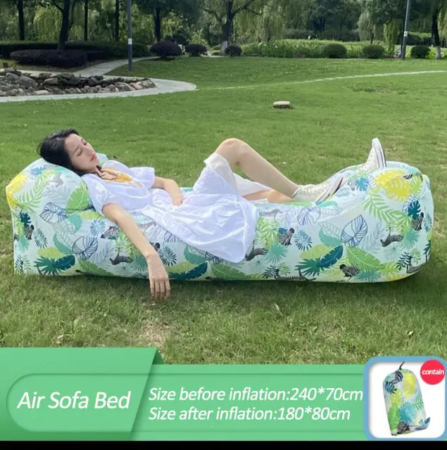 Inflatable Sofa Bed by Anti Spier