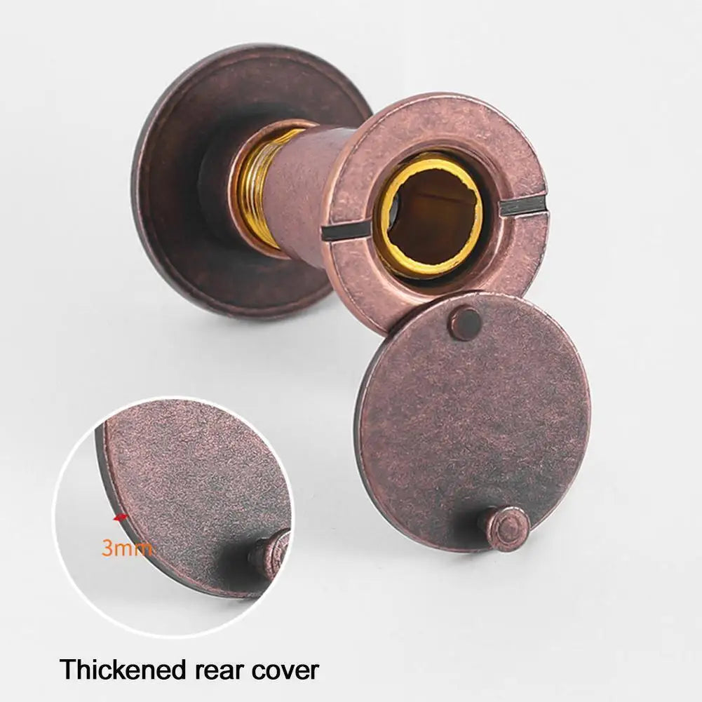 Front Door Peephole Viewer Apartment Essentials Security Cat Eye Mirror New 2024 by Anti Spier