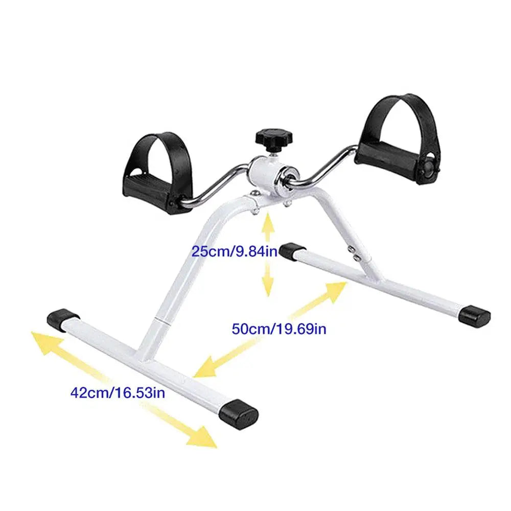 Metal Frame Pedal Exerciser Muscle Training Fully Assembled Exercise Pedals Arms Legs Trainer For Indoor by Anti Spier