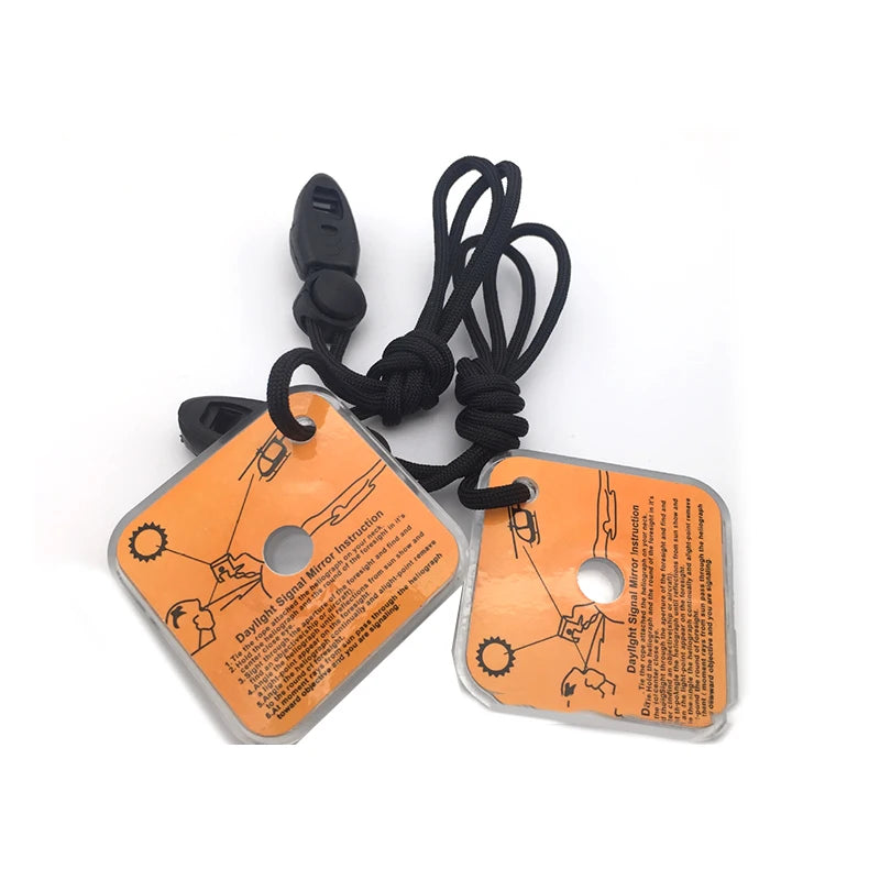 Multi-functional Survival Signal Mirror: The Ultimate Tool for Hiking, Camping, Hunting, Boating, Mountaineering and Outdoor Expeditions by Anti Spier