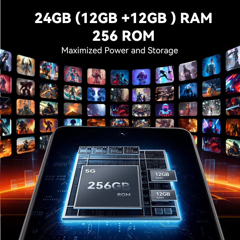 [World Premiere] CUBOT MAX 5, Android Smartphone 5G, Dimensity 8200, 6.95" 144Hz Large Screen, 24+256GB,Gaming Phone,Add to Cart by Anti Spier