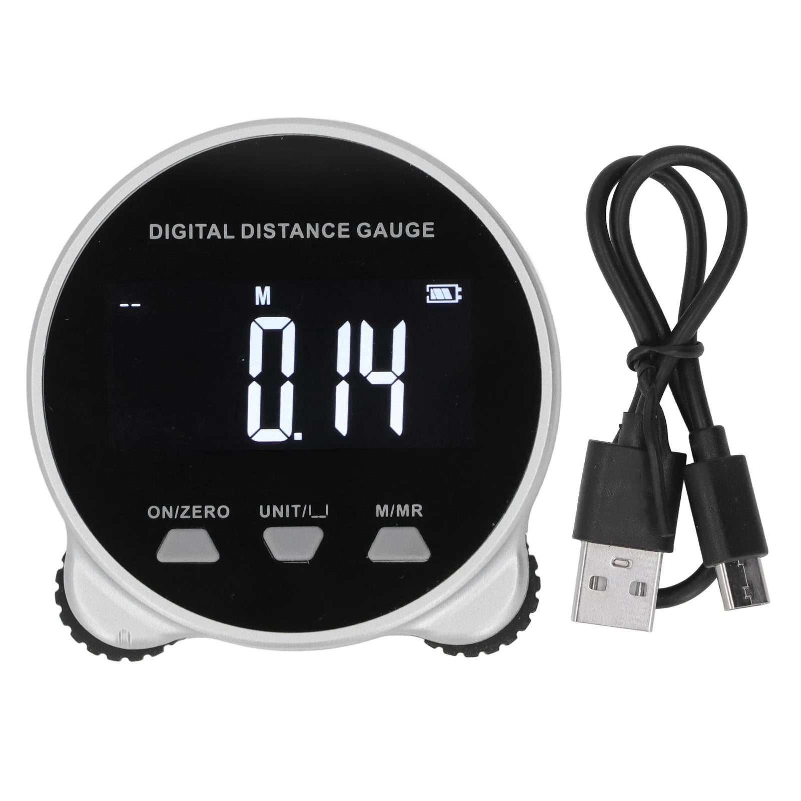 Digital Tape Measure Unit Switchable Portable Multifunctional Long Battery Life Electronic Rolling Ruler for Circle for Curve by Anti Spier