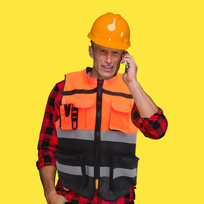 Running Vest Reflective Safety Clothing High Visibility Construction at Night Security Woman by Anti Spier