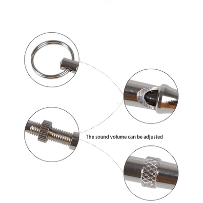 Dog Training Whistle dog Whistle Outdoor Survival Training Silver Silent Sound Training Sport Whistle for dogs Supplies by Anti Spier