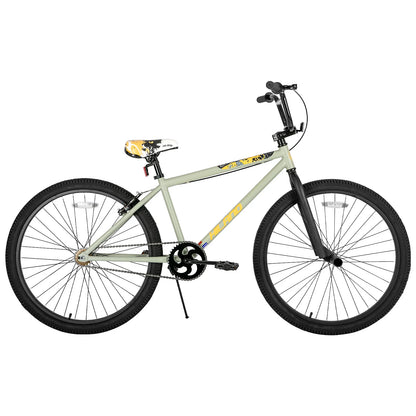 Hiland BMX Bike,24 26 inch,Beginner-Level to Advanced Riders with 2 Pegs,Kid’s Adults Bicycles, Multiple Colors by Anti Spier