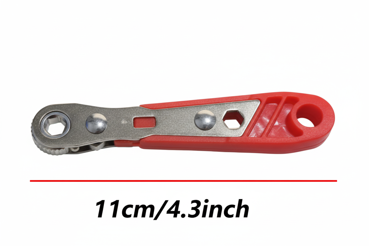20pcs Multi-functional Wrench Set: 36-tooth Ratchet, Screwdriver Sockets, 1/4" Hex Shank, Narrow-space for Home/industrial/scientific Use. Ergonomic Anti-slip PVC Handle by Anti Spier