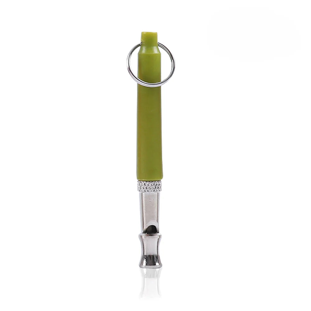 Dog Training Whistle dog Whistle Outdoor Survival Training Silver Silent Sound Training Sport Whistle for dogs Supplies by Anti Spier