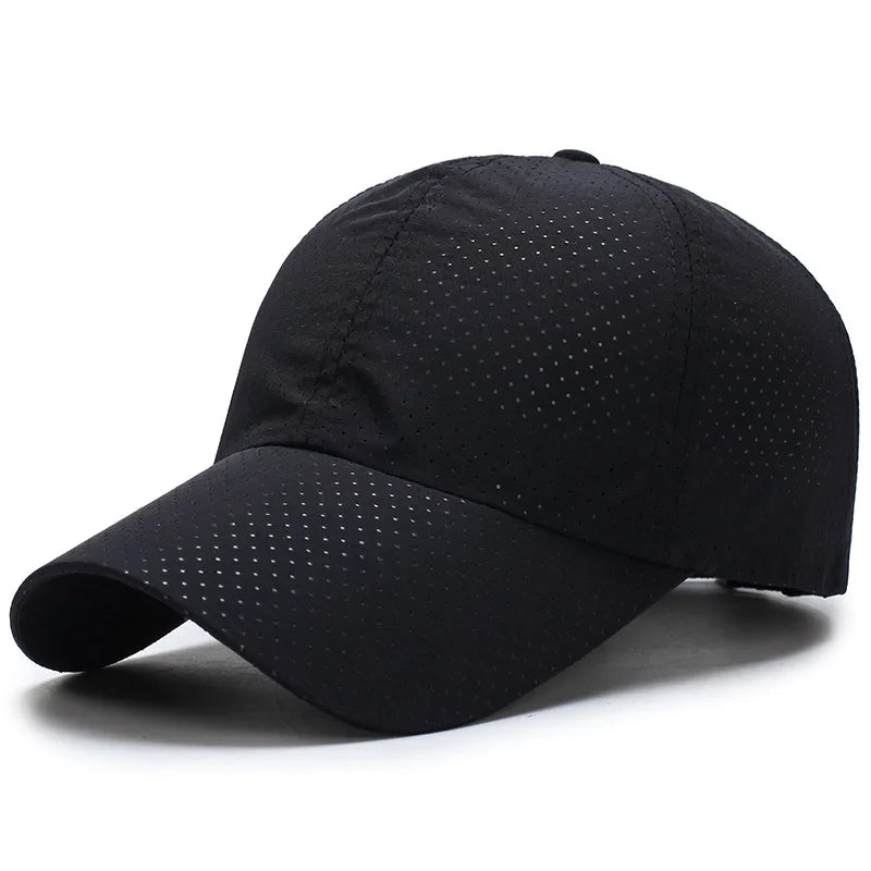 Quick-Drying Hat Men Women Casual Sunscreen Versatile Baseball Cap Outdoor Sunshade Summer Punched Breathable Duck Tongue Hat by Anti Spier