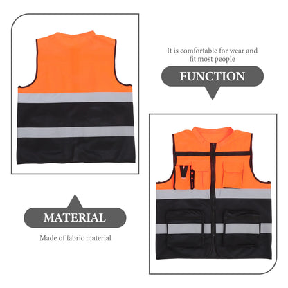 Running Vest Reflective Safety Clothing High Visibility Construction at Night Security Woman by Anti Spier