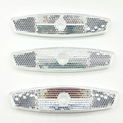 Enhance Safety with Small Amber/White/Red Reflective Round Reflectors for Scooters by Anti Spier