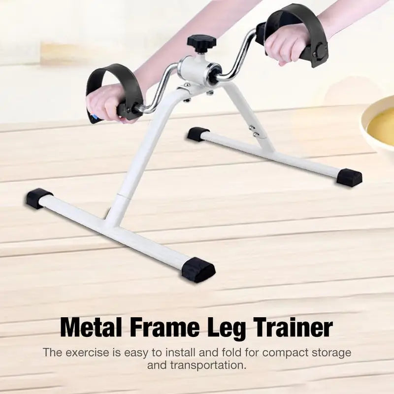 Metal Frame Pedal Exerciser Muscle Training Fully Assembled Exercise Pedals Arms Legs Trainer For Indoor by Anti Spier