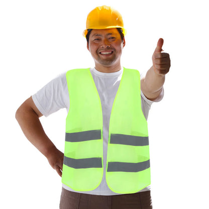 4 PCS High Visibility Cycling Riding Vests Reflective Safety Vests Jackets for Outdoor Construction Work Safety Road Traffic San by Anti Spier