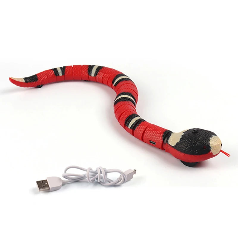 2023 Eletronic Smart Sensing Snake Automatic Cat Toys For Cats Dogs Pet Kitten Toys Pet Accessories by Anti Spier