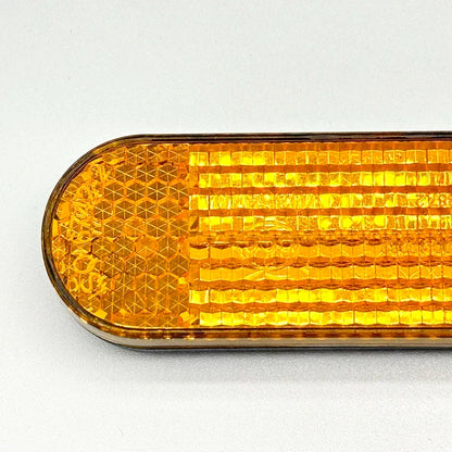 Enhance Safety with Small Amber/White/Red Reflective Round Reflectors for Scooters by Anti Spier
