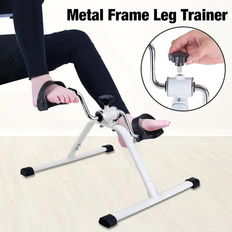Metal Frame Pedal Exerciser Muscle Training Fully Assembled Exercise Pedals Arms Legs Trainer For Indoor by Anti Spier