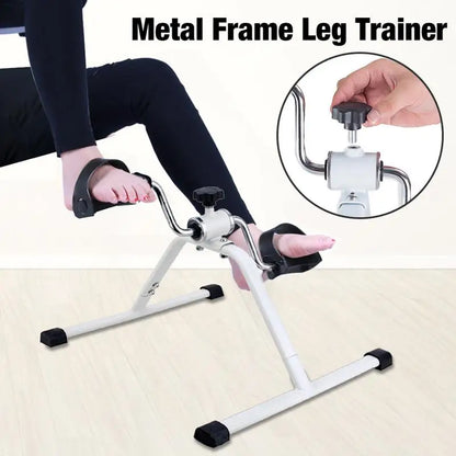 Metal Frame Pedal Exerciser Muscle Training Fully Assembled Exercise Pedals Arms Legs Trainer For Indoor by Anti Spier
