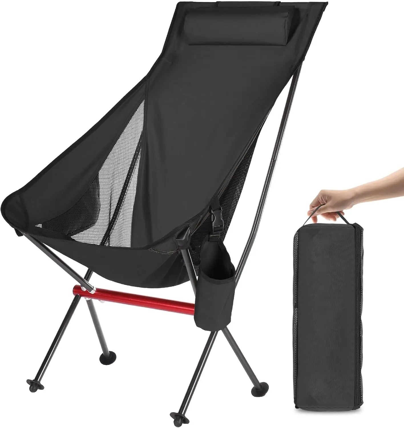 Outdoor Camping Ultralight Folding Chair Travel Chair Fishing BBQ Hiking Strong High Load 150kg Beach Oxford Cloth Fishing Chair by Anti Spier