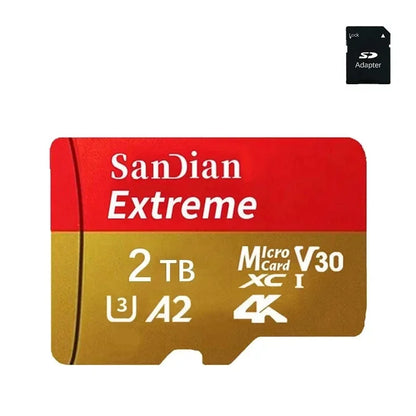 Original SD Card 2TB Large Capacity Memory Card 1TB Micro Mini TF Card 64GB High Speed Flash Card 32GB For PC/Desktop/Mac/Camera by Anti Spier