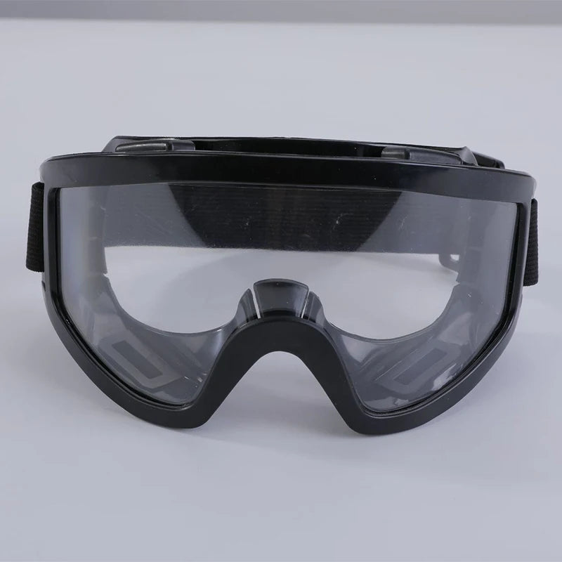 Protective Anti-Fog Anti-splash Goggle Dust-Proof Wind-Proof Work Lab Eyewear Eye Protection Safety Research Glasses Clear Lens by Anti Spier