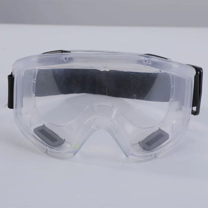 Protective Anti-Fog Anti-splash Goggle Dust-Proof Wind-Proof Work Lab Eyewear Eye Protection Safety Research Glasses Clear Lens by Anti Spier