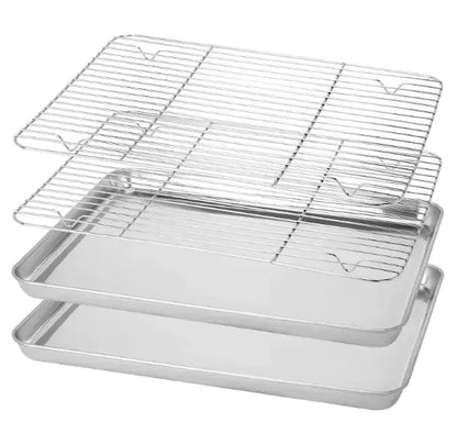 Stainless Steel Baking Pan by Anti Spier