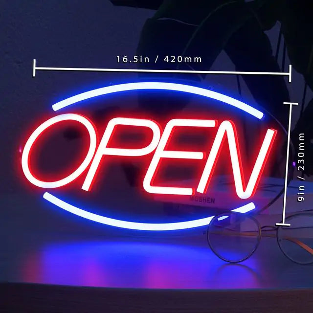 LED Store Open Sign Light by Anti Spier