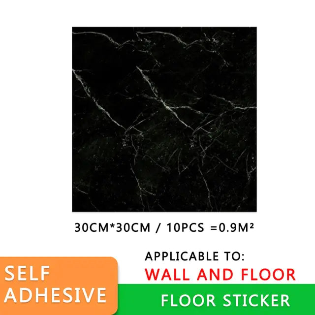 Thick Self-Adhesive Marble Floor Stickers by Anti Spier