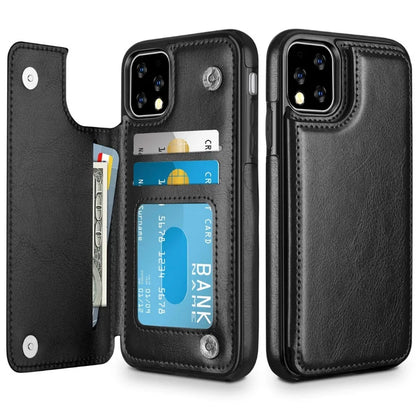 Leather Wallet Case for iPhone - Flip Cover with Card Slots & Kickstand by Anti Spier