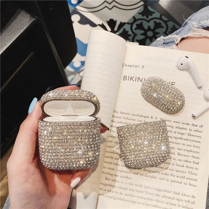 Luxury Bling Earbuds Case by Anti Spier