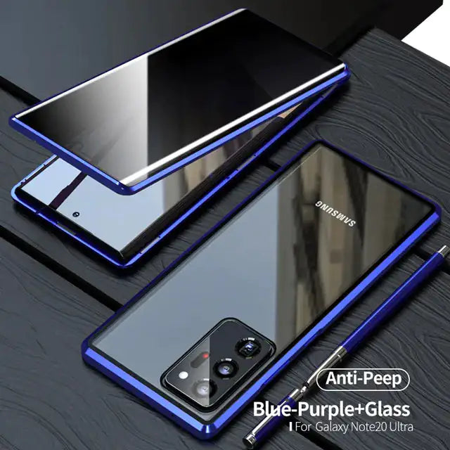 Black Out Privacy Case for Samsung Galaxy - Complete Screen Blackout Protection by Anti Spier