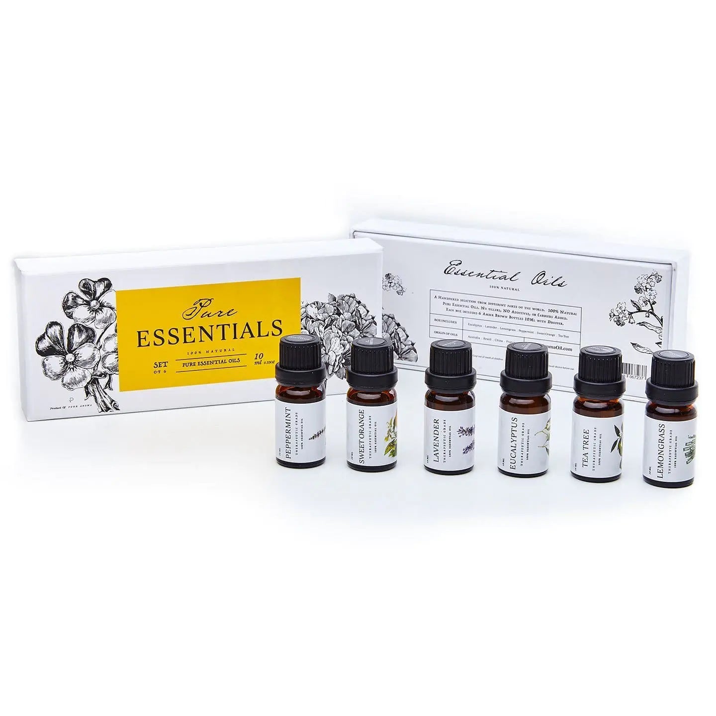 Pure Essential Oils 6 Pack by Anti Spier