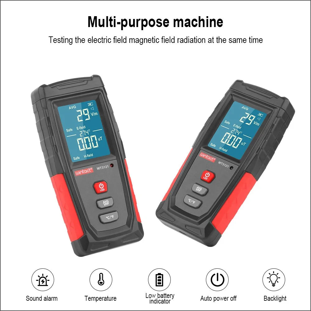 Electromagnetic Field Radiation Detector Tester by Anti Spier