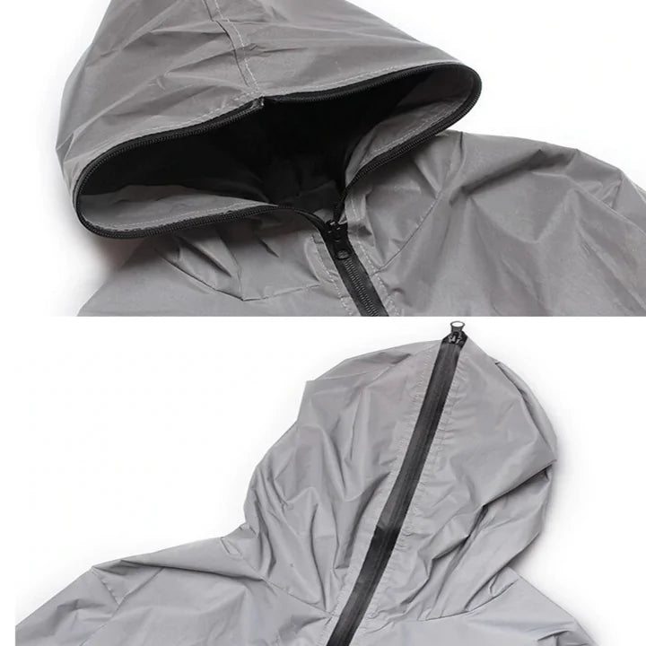 FashionFad Reflective Windbreaker by Anti Spier