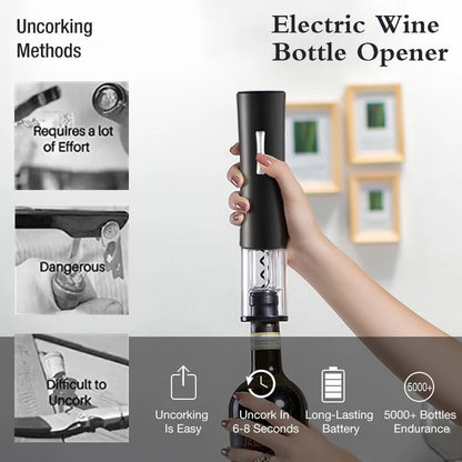 Electric Wine Opener Foil Cutter Jar Opener Kitchen Gadget by Anti Spier