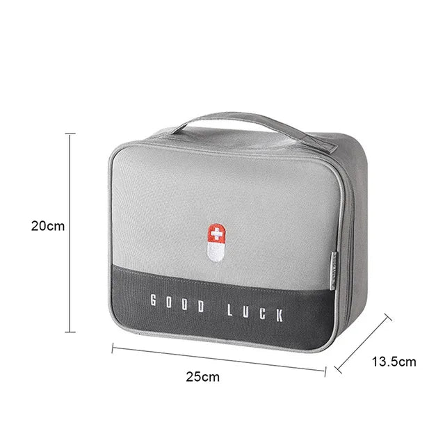 Large Capacity First Aid Kit Home Medicine Storage by Anti Spier