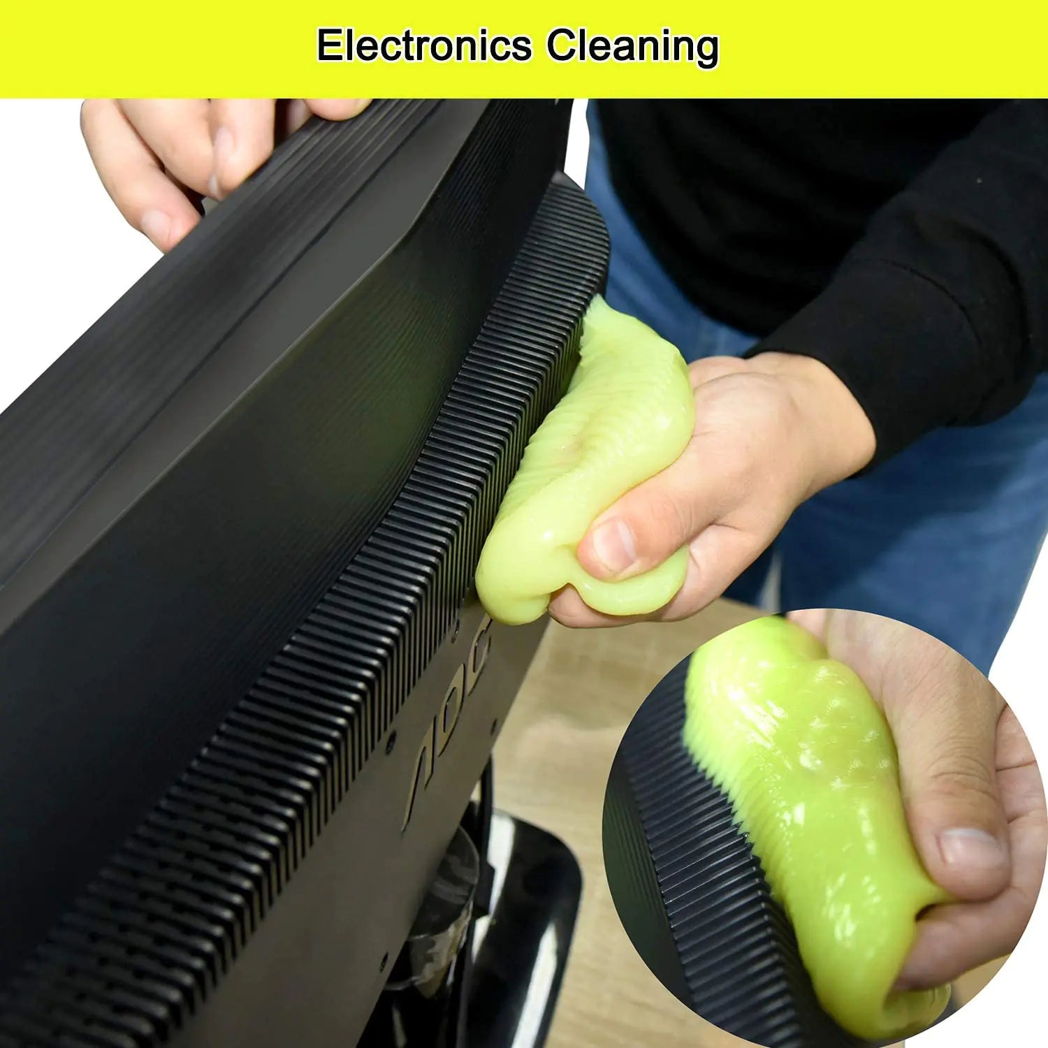 Universal Dust Cleaner for Keyboards, Cars and Small locations by Anti Spier