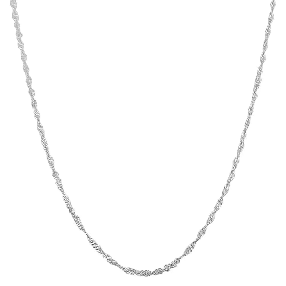 Singapore Chain Necklace by Anti Spier