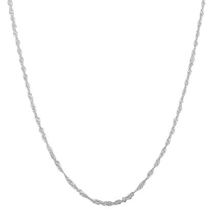 Singapore Chain Necklace by Anti Spier