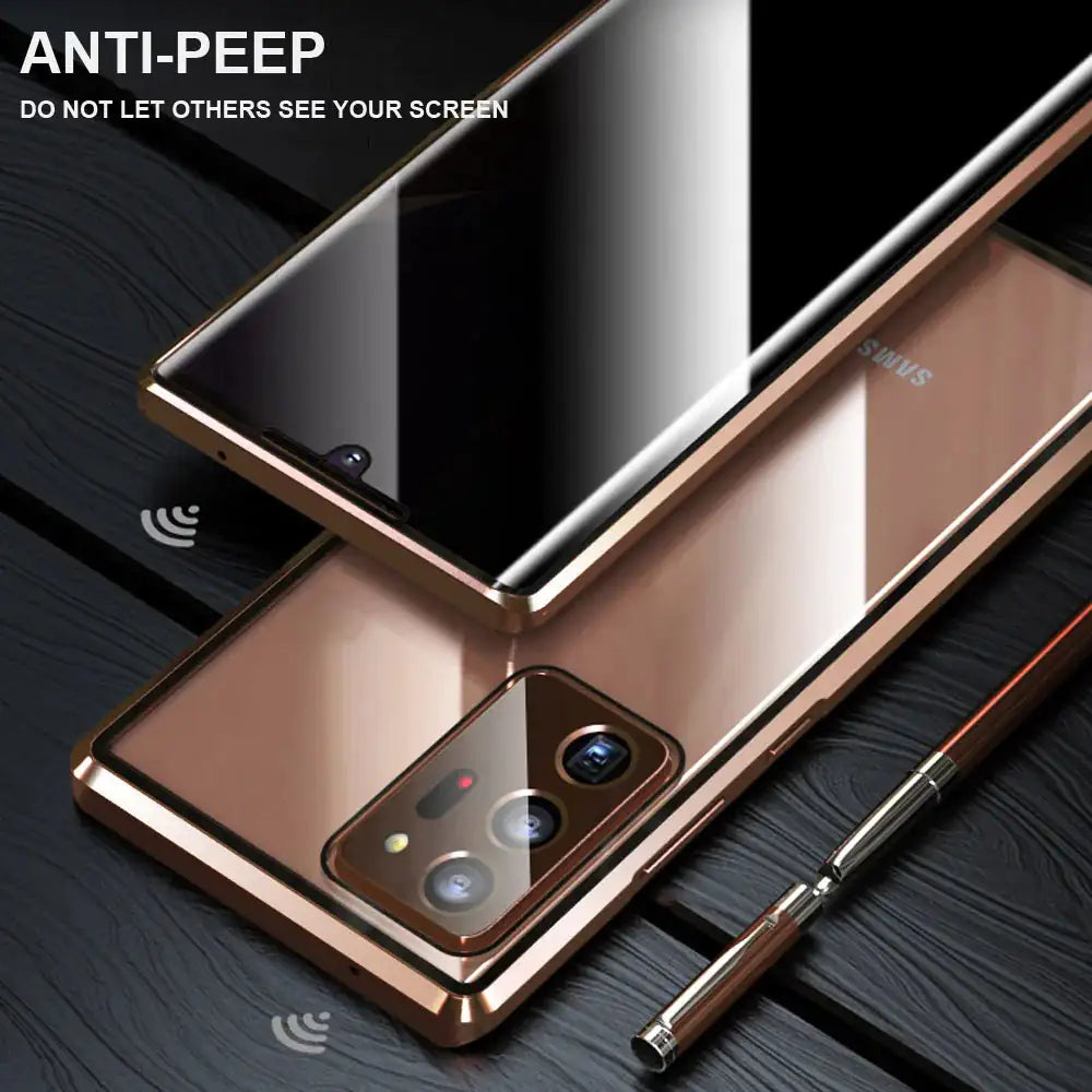 Black Out Privacy Case for Samsung Galaxy - Complete Screen Blackout Protection by Anti Spier